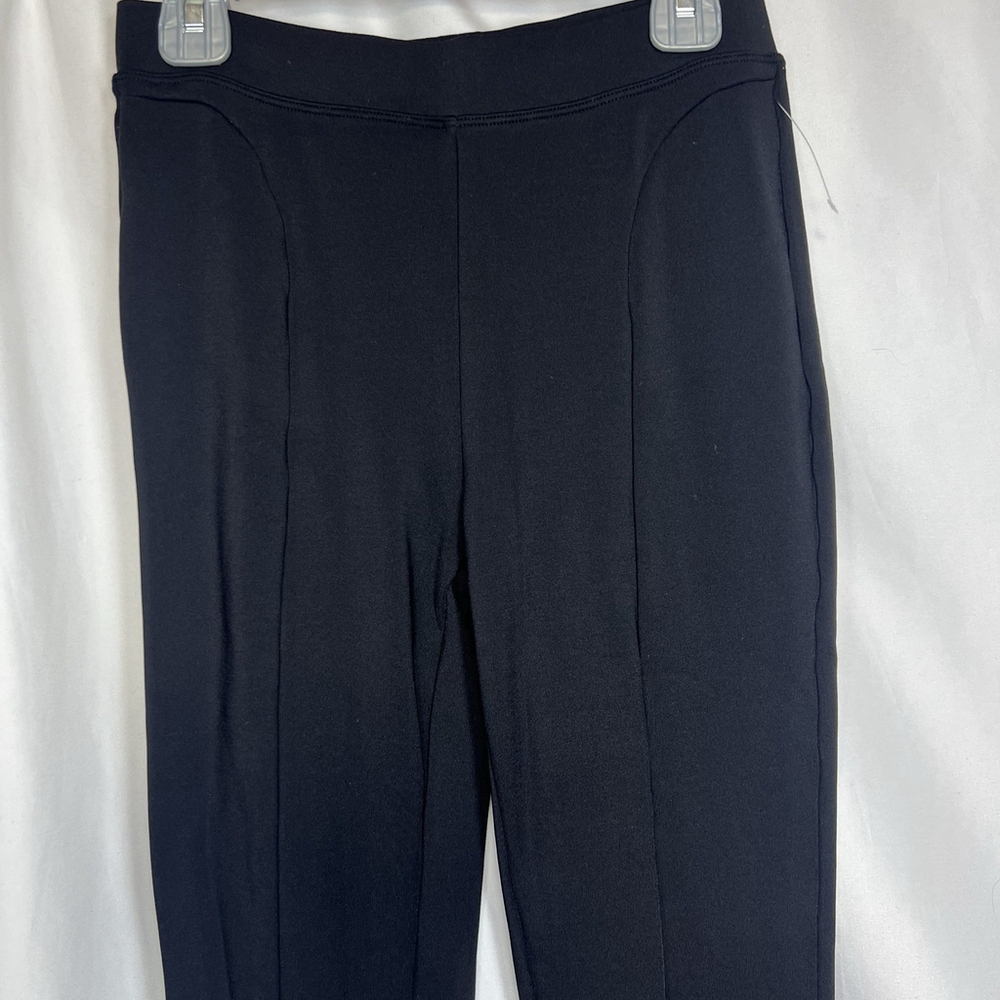 Alo Yoga Size XS High Waist 7/8 Zip It Flare Legging Pants Black Athletic Sport - Picture 2 of 13
